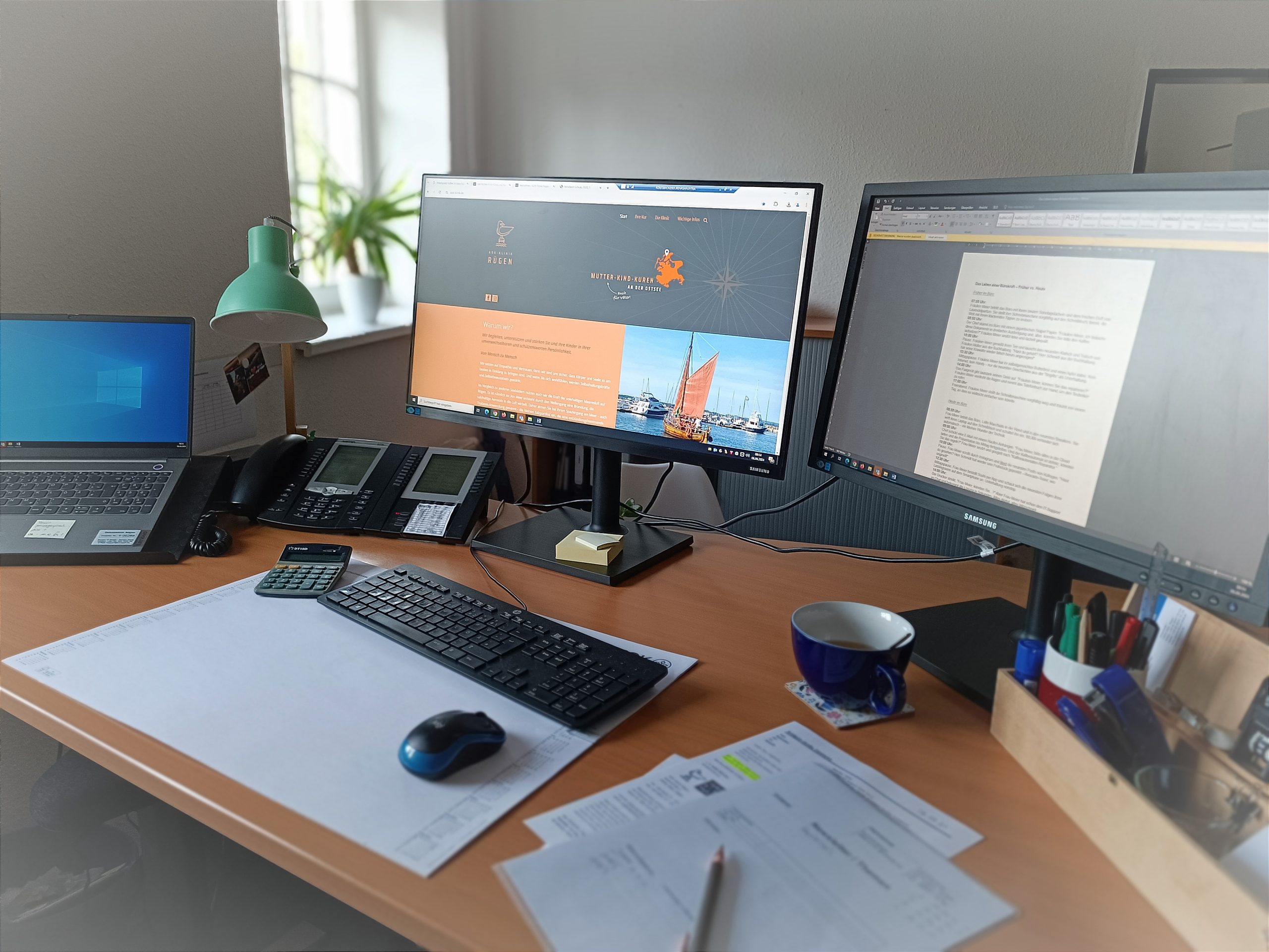 Das Leben einer Bürokraft – Früher vs. Heute